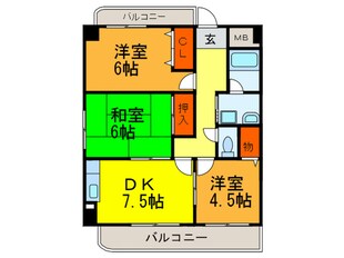 ベルヴェデーレの物件間取画像